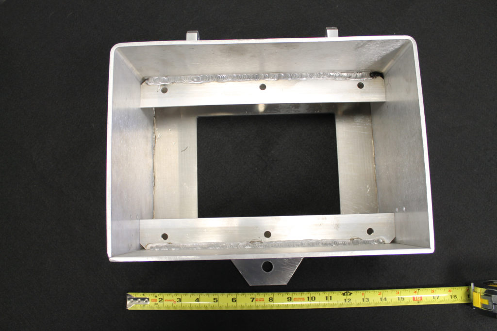 aluminum sheet metal enclosure fabrication housing